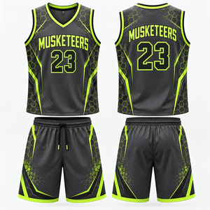 Uniforme de Baloncesto de Alta Calidad con Diseño Impreso en Material Transpirable, Estilo Conjunto, al Mejor Precio, Jersey de Baloncesto Profesional - Product Image 5