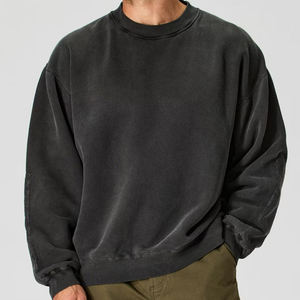 Sudadera Personalizada para Hombre, Cuello Redondo, Estilo Casual Urbano, para Compradores de Ropa al por Mayor y al Detal - Product Image 1