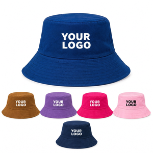 Custom Embroidered Cotton <b>Bucket</b> <b>Hat</b> <b>Men</b> Women Summer Fisherman Cap Urban Streetwear Fashion Accessory - Product Image 5