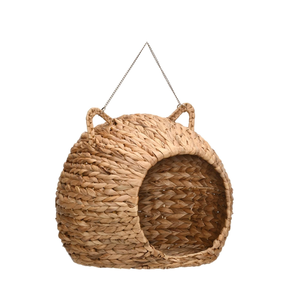 Lit pour chat en jacinthe d'eau tressée à la main, lit pour animaux de compagnie de qualité supérieure, utilisation intérieure et extérieure, prix de gros du Vietnam - Product Image 2