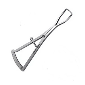 Calibre de mesure Castroviejo pour cartographie de la calotte osseuse 0-40 mm, instrument de mesure de précision pour implants dentaires en acier inoxydable chirurgical - Product Image 4
