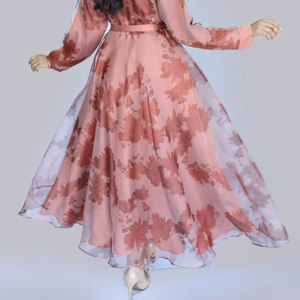 Vestido Casual de Verano para Mujer, Estampado Floral, Elegante, Cómodo, Holgado, a la Moda, para Uso Diario - Product Image 4