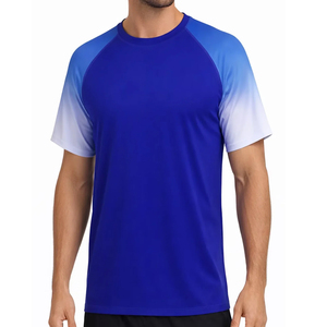 OEM Men Sports Compression Rash Guard T Shirt Moisture Wicking Quick Dry Fitness Gym Apparel - Product Image 1