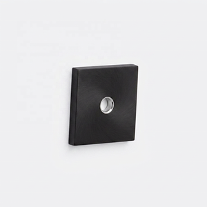 Poignée de meuble carrée moderne en laiton massif, finition dorée, durable, pour armoire de cuisine, maison, bureau, commode, ou comme poignée de porte. - Product Image 4