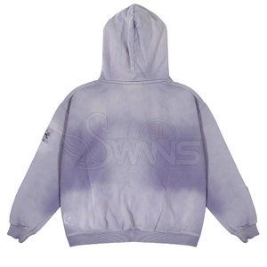 เสื้อฮู้ดดี้แบบสั่งทำพิเศษปี 2026 ผ้าคอตตอน 100% คุณภาพสูง สีซีดแบบซันเฟด ราคาถูกสำหรับขายออนไลน์ - Product Image 2