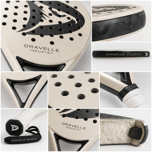 Raqueta de Pádel de Fibra de Carbono 12K con Logotipo Personalizado, Raqueta de Pádel Profesional con Forma de Diamante y Núcleo de EVA para Jugadores Avanzados - Product Image 4