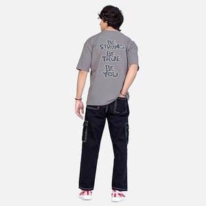 เสื้อยืดแขนสั้นของผู้ชายผ้าฝ้ายเฮฟวี่เวท230กรัม - Product Image 2