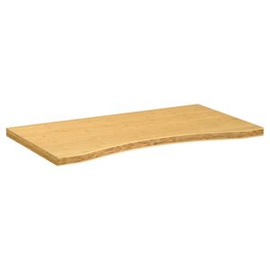 Tablero de escritorio para computadora de bambú de 43.3 x 23.6 x 1.6 pulgadas, duradero y ecológico - Product Image 2