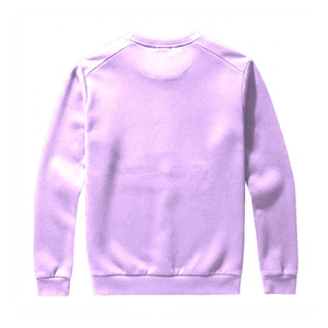 Sudadera Lisa de Cuello Redondo para Hombre, Informal, de Manga Larga, Forro Polar, Cálida para Invierno, Color Sólido, Unisex, 100% Algodón, Secado Rápido - Product Image 2