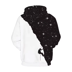 Sudaderas con Capucha Tie Dye para Hombre con Logotipo Personalizado, Sublimadas, Transpirables, de Forro Polar, para Uso Diario en Invierno y Verano - Product Image 2