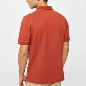 Camiseta Polo de Golf para Hombre, 100% Algodón, Impresión de Logotipo Personalizado, Elástica, de Secado Rápido, Corte Ajustado, Transpirable, Corte Regular, Venta al Por Mayor - Product Image 5