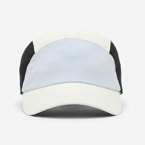 Sporty Men's Breathable Polyester <b>Baseball</b> <b>Cap</b> White Black 56-58CM Spring Summer Casual Hat - Product Image 2
