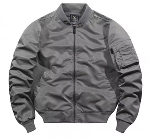 Blouson Bomber Unisexe Homme Femme Printemps Automne Style Aviateur Baseball Coupe-Vent Décontracté Entièrement Zippé - Product Image 3