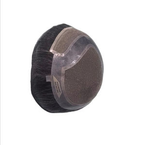 Taz Hair BD Prótesis Capilar de Cabello Humano Remy Indio con Onda Natural y Frente de Encaje, Calidad Premium - Product Image 1