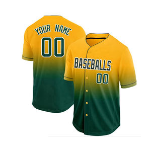 เสื้อเบสบอลแขนสั้นสั่งทำคุณภาพสูงขายส่ง ผ้าระบายอากาศได้ดี มีไซส์พลัสไซส์  ลายพิมพ์สำหรับทีม - Product Image 2