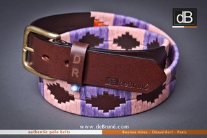 Ceinture en cuir brodée OEM - Ceinture unisexe pour cavalier équestre en cuir argentin, prix de gros - Product Image 4