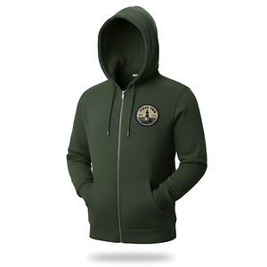 Sudadera con Cremallera para Hombre, Diseño Minimalista, 100% Algodón, Tela Suave, Ecológica, Transpirable, Uso Diario Esencial - Product Image 5