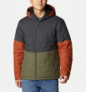 Veste coupe-vent zippée en gros, personnalisable OEM, pour hommes - Product Image 1