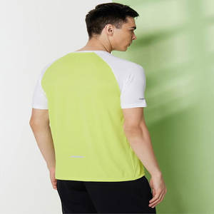 T-shirt pour homme en coton pur de haute qualité, version rétro ample avec manches tombantes et col rond, manches courtes - Product Image 4