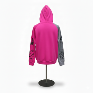 Sudadera con capucha para hombre, talla XL personalizada, 100% algodón, estilo urbano de invierno, estampado completo, con cremallera, antiarrugas, estampado 3D en tela de rizo, 450 g/m² - Product Image 2