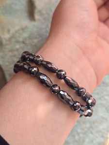 Cuentas redondas de moissanita negra de 7 mm y tubo hecho a mano para joyería de moda, otras cuentas Mangal Sutra - Product Image 2