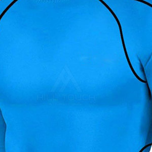 Combinaisons de compression pour hommes en polyester, vêtements de fitness pour musculation - Product Image 4