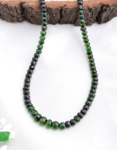 ลูกปัดทัวร์มาลีนสีเขียวธรรมชาติทรงเหลี่ยม พลอยธรรมชาติ สำหรับทำเครื่องประดับชั้นดี - Product Image 6