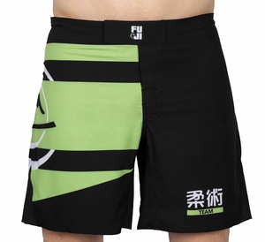Shorts MMA unisexes pour adultes, très demandés, couleur unie, pantalon décontracté, été 2023, sport, plage, couleur personnalisée, 100% polyester - Product Image 4