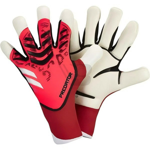 Professional High Quality Leather Goalkeeper <b>Gloves</b> Fingertip Protection Thick Smooth Grip Hook and Loop Closure Adults <b>Kids</b> - Product Image 6