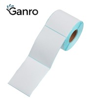 Etiquetas Adhesivas para Códigos de Barras de Primera Calidad, 40x30mm 60x40mm, Resistentes al Agua, Aceite y Rayones, Fuerte Adhesión por Fusión en Caliente, en Promoción