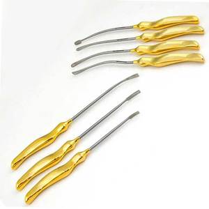 Juego de Instrumentos Quirúrgicos Ortopédicos Profesionales de Acero para Lifting Facial y de Cejas, Disector Periostal y Elevador, 7 Piezas - Product Image 5