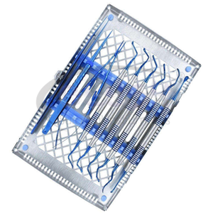 Micro Manual Dental Surgical Instruments Set Titanium Customized Color Periodontal Surgery Kit MOL Certified By <b>Blush</b> Surgical - Product Image 3