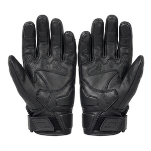 Custom Leather Full Finger Motorcycle Riding <b>Gloves</b> Adult Off-road Breathable ATV <b>MX</b> BMX Scooter Motocross Bicycle Summer - Product Image 3