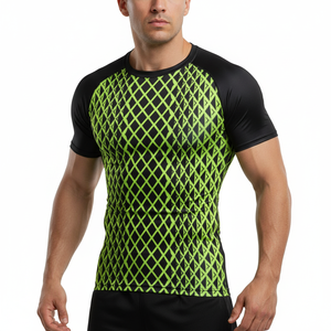 Camiseta de rendimiento personalizada para hombre con sublimación, fabricante y proveedor OEM ODM de marca privada - Product Image 1