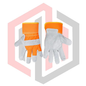 Guantes de Bombero Reforzados de Piel Dividida, Antiestáticos, Sin Silicona, Suaves, Flexibles, Transpirables y Cómodos - Product Image 5