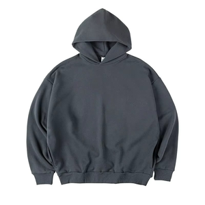 Sudaderas con Capucha para Hombre, 100% Algodón, Estilo Urbano, Sudadera Gruesa con Estampado Personalizado, Talla Grande - Product Image 4