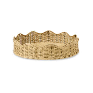 Plateau en rotin naturel tissé à la main, écologique, pour service et décoration intérieure, en provenance du Vietnam - Product Image 2