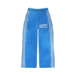 Survêtement unisexe en polaire orange grande taille 2026 |   100% coton, lavage à l'acide |   Ensemble d'entraînement hivernal de qualité supérieure OEM - Product Image 4