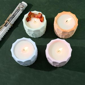 Molde de Silicona de Resina para Macetas de Flores Suculentas con Forma de Portaplumas Cilíndrico con Corte de Encaje - Product Image 3