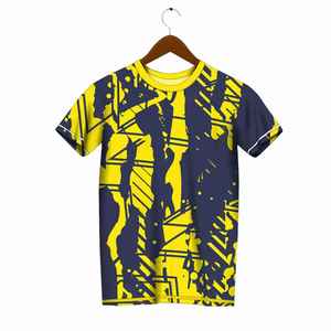 T-shirt de sport pour homme imprimé numériquement, haute qualité, sur mesure, t-shirt de football, chemise décontractée pour homme - Product Image 2