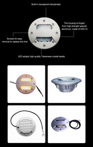 Dissuasore Stradale LED OWLEYE in Alluminio Forgiato ad Alta Resistenza - Materiale ADC10, Carico >40T, Impermeabile IP68, Funzione Fissa/Lampeggiante, Rivestimento Epossidico - Product Image 5