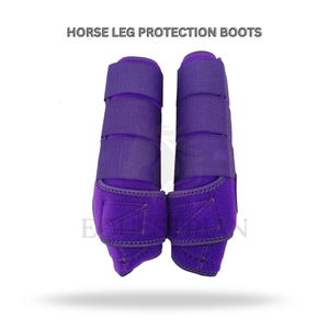 Horse Leg Protection Boots Customized Equestrian Support Boots for Training Riding and Protection Use - Product Image 2