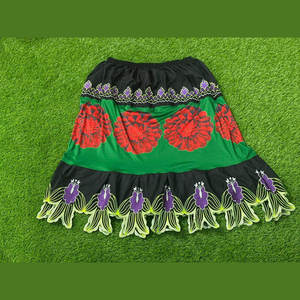Jupe courte traditionnelle pour femmes sur mesure, nouveau design, polyester, broderie, style décontracté, vêtements de plage, micronésien, polynésien, haute qualité - Product Image 4