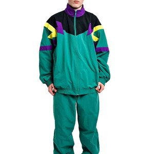 2026 New Arrival Lightweight 100% Cotton Eco-Friendly <b>Windbreaker</b> Set Best Quality New Design Tracksuit Wholesale Sportswear - Product Image 3