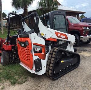 รถตักดินขนาดเล็ก Bobcat T66 สำหรับงานก่อสร้าง ขายราคาถูก เครื่องจักรตีนตะขาบสำหรับงานหนัก เหมาะสำหรับการสร้างถนนและการเตรียมพื้นที่ก่อสร้าง - Product Image 6