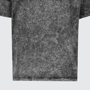 T-shirt en coton délavé à l'acide de style streetwear surdimensionné fabriqué au Pakistan, tissu doux et respirant, pour un usage quotidien décontracté - Product Image 5