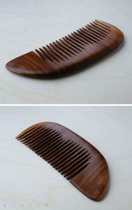 Peignes à cheveux en bois, peignes faits à la main - Product Image 6