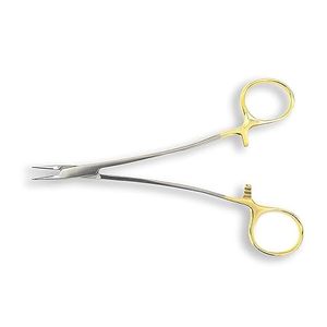 Juego de Instrumentos Quirúrgicos de Acero Inoxidable: Portaagujas Quirúrgico y Pinzas Mayo Hegar para Uso Hospitalario - Product Image 2