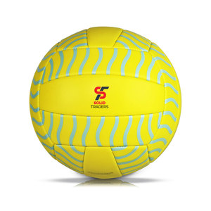 Solid Trader Premium Synthetic Leather Professional <b>Training</b> <b>Ball</b> Soft Surface Excellent Air Retention Reliable Volleyball - Product Image 3