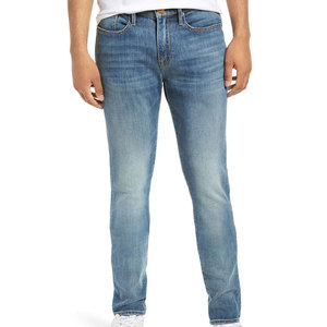 Pantalones de Hombre Hechos a Medida, Sólidos, Impermeables, Transpirables, Ecológicos, Ligeros, Rectos, Casuales, Lavados, para Primavera, Verano y Otoño - Product Image 1